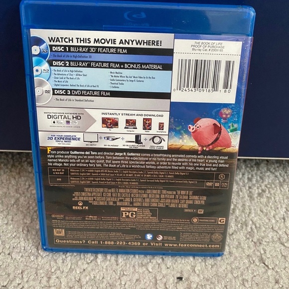 The Book of Life Deluxe Edition 3D / Blu-Ray / DVD - Picture 2 of 8